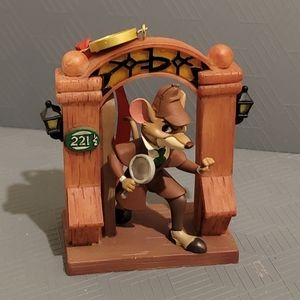 Great Mouse Detective 35th Anniversary Sketchbook Ornament